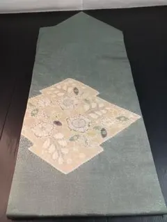 ［名古屋帯］中古品　辻ヶ花　作家物　383cm O-044