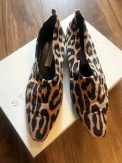 STELLA McCARTNEY ヒョウ柄フラットシューズ　38