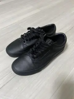 VANS Old Skool スニーカー オーセンティック レザー ブラック