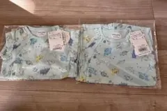 ベビー服　恐竜柄肌着付き半袖　夏服　2WAYオール　ロンパース　まとめ売り