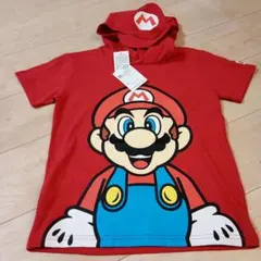パーカー　トップス　140 マリオ　ユニバーサル　しまむら　バースデー