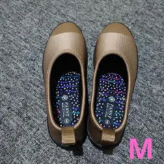 PANSY ブラウン フラットシューズ M サイズ