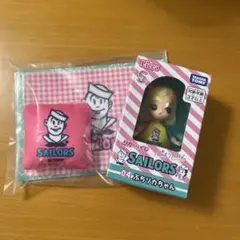 リカちゃんクジ 04 ぷちリカちゃん セーラーズ＆ブランケットクッション