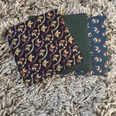 ジムトンプソン　ハンカチ3枚セット