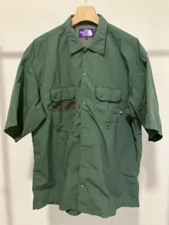 【THE NORTH FACE PURPLE LABEL】 半袖シャツ XL