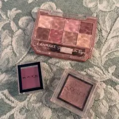 CANMAKE アイシャドウパレットと単色アイシャドウセット