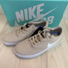24.5㎝ キャンバススニーカーNIKE SB CHECK SOLAR ベージュのサムネイル
