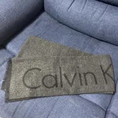 Calvin Klein グレー マフラー
