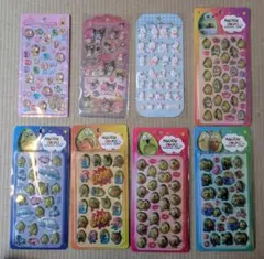 ボンボンドロップシール ディズニー プリンセス その他 大量まとめ売り 8点