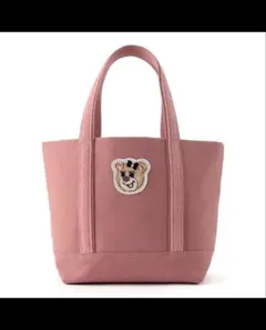 FEILER オールドテディガール ワッペントートバッグピンク LOVERARY