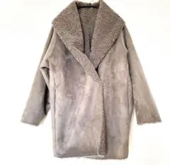 ガリャルダガランテGALLARDAGALANTE NAVY ムートンコート