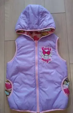 アースマジック　リバーシブル ダウンベスト