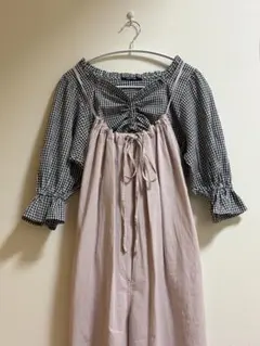 ニコアンド　人気色　完売色　モンスターギャザーサロペット