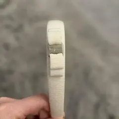 アイボリー リボン付きヘアバンド