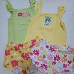 GYMBOREE.ノースリーブ、ショートパンツ 3T