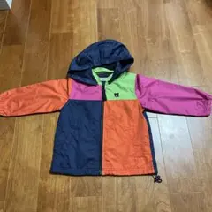 DOUBLE.B フード付きマルチカラージャケット　サイズ90