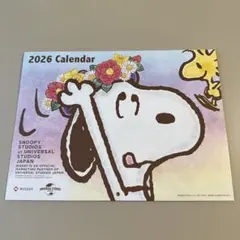 スヌーピー 2026年 壁掛けカレンダー