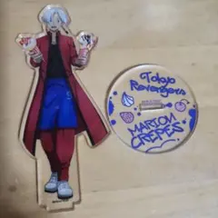 東京リベンジャーズ　マリオンクレープ コラボ 黒川イザナ アクリルスタンド