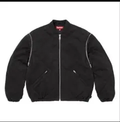 【25FW】Supreme bomber jacket black