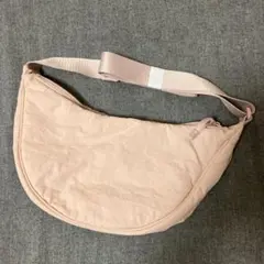 【新品・未使用】ユニクロ UNIQLO ラウンドミニショルダーバッグ ピンク