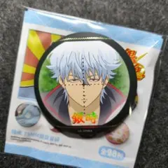 銀魂 75mm 箔押し 缶バッジ 中国限定 公式正規品 坂田銀時