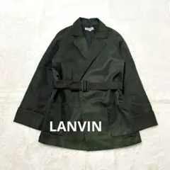 ランバン La Collection ライトアウター 40 ナイロン ベルト付
