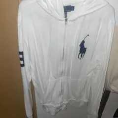 Polo by Ralph Lauren ホワイトパーカー L