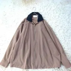 アンティカツリーカフェ　バイカラージャケット　オーバーサイズブルゾン