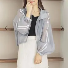 mysty woman シアーラインブルゾンのサムネイル