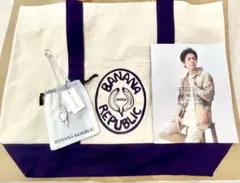 BANANA REPUBLIC トート(パープル) 岸 優太着用ネックレスのサムネイル