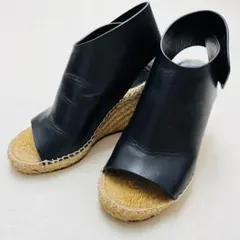 セリーヌ　CELINE ブラック　エスパドリーユ　サンダル　サイズ34のサムネイル