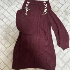 axes femme ニットワンピース