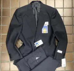 美品 五大陸 スーツ カシミヤ混 M相当 セットアップ ストライプ オン