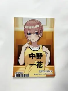 【匿名配送】五等分の花嫁 アニメイト サマービブスフェア 中野一花