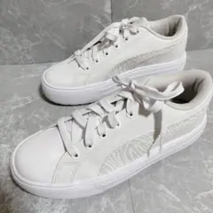 未使用 PUMA KAIA PLATFORM カイア2 プラットフォーム ゼブラのサムネイル