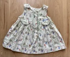 【baby Dior】総柄ワンピース　チュニック　80cmのサムネイル