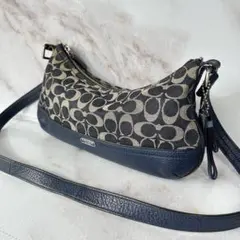 COACH コーチ 9363 シグネチャー ワンショルダーバッグ キャンバス