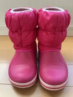 crocs ピンク ブーツ