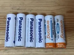 n344/Panasonic eneloop 単3形 充電池 6本セット