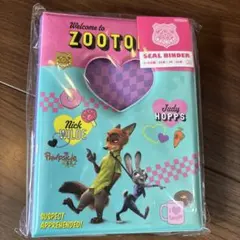 シールバインダー ズートピア 2 シール帳　シール　メモ帳　正規品