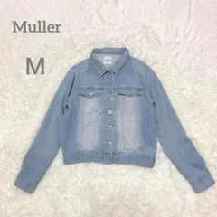 Muller ミューラー デニムジャケット Mサイズ ブルー系　柔らかい生地