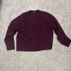 UNIQLO スフレヤーンクルーネック セーター L