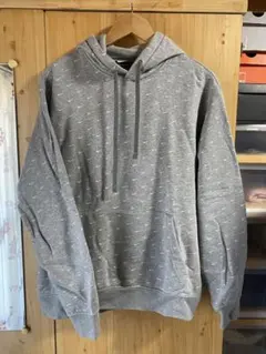 NIKE グレーフード付きパーカー Lサイズ
