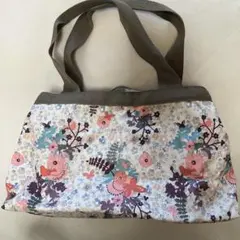 花柄 ボストンバッグ 中型