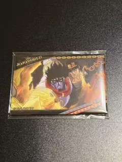 ジョジョワールド スクエア缶バッジ 空条承太郎 スタープラチナ - メルカリ