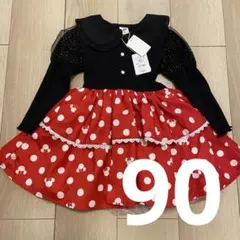 ミニーちゃんワンピース　リトシー　しまむら