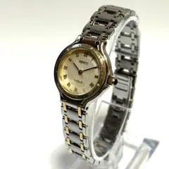SEIKO エクセリーヌ ダイヤ シェル 4N20-1060 腕時計 電池交換済 SEIKO エクセリーヌ ダイヤ シェル 4N20-1060 腕時計 電池交換済