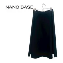 B0636NANO BASEロングフレアスカート裏地 オフィスカジュアルのサムネイル