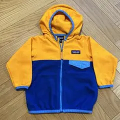 Patagonia フリースジャケット 6-12M オレンジ/青