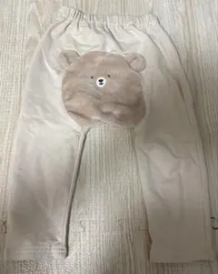 アカチャンホンポ　パンツ　ベビー　90cm アイボリー　ベージュ　くま